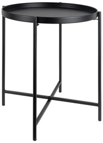 Metalowy okrągły stolik ø 40 cm Meseta – Leitmotiv