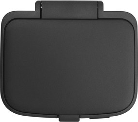 Ciemnoszary stalowy kosz na śmieci z pedałem 4 l Bo – Brabantia