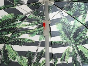 Parasol PALMA 180 cm, czarno-biały
