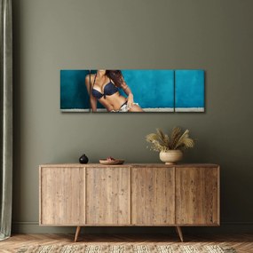 Obraz - Pozowanie kobiet (170x50 cm)