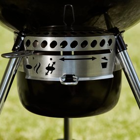 Grill węglowy z rusztem BBQ System ze stali nierdzewnej Master Touch 57 cm WEBER 14801004