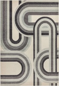 Szarobeżowy dywan 120x170 cm Nova Retro Grey – Asiatic Carpets