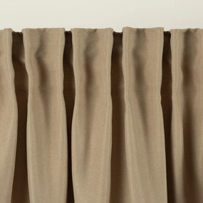 Zasłona na taśmie marszczącej kaszmirowa aksamitna 140 x 280 cm 1 szt.