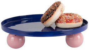 Metalowa taca dekoracyjna ø 25 cm Double Funky – PT LIVING