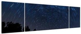 Obraz nocnego nieba (170x50 cm)