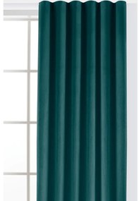 Morska aksamitna zasłona częściowo zaciemniająca (dimout) 265x175 cm Velto – Filumi