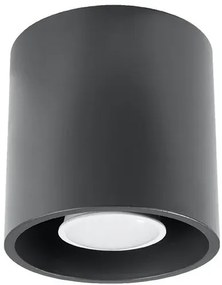 Okrągły plafon LED antracyt - EX538-Melvis