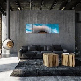 Obraz - Chmura nad szczytem (170x50 cm)