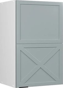 Szafka ścienna jasnoniebiesko-szary 45x34.1x72 fame-line