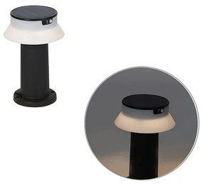 Zewnetrzna Stojąca lampa zewnętrzna czarna w tym LED ze ściemniaczem IP55 Solar - Felice Nowoczesny Oswietlenie zewnetrzne