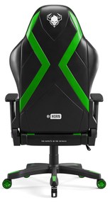 Fotel gamingowy Diablo X-Horn 2.0 Normal Size, czarno-zielony