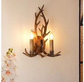 Brilagi - Kinkiet DEER 2xE14/10W/230V poroże