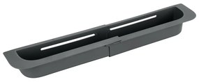 Szary plastikowy teleskopowy ociekacz na zlew 49,5x8,5 cm Fino – Wenko