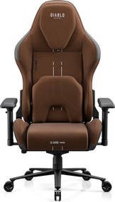 Fotel gamingowy materiałowy Diablo X-One Prime Normal Size, Cinnamon Brown