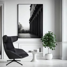 Obrotowy fotel wypoczynkowy do salonu Vita Velvet PU