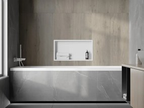Mexen X-Wall-R półka wnękowa z kołnierzem 60 x 30 cm, biała - 1920603010