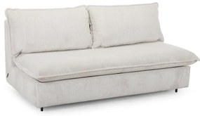 Beżowa sztruksowa rozkładana sofa 184 cm Isadora – Bobochic Paris