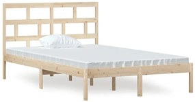 Podwójne łóżko z naturalnej sosny 140x200 - Adia 5X