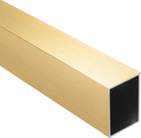 Adapter poszerzający do kabin drzwi 200 cm Złoty Szczotkowany