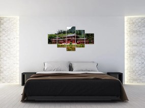 Obraz - klasztor buddyjski (125x70 cm)