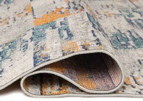 Wielobarwny dywan przecierany H2-F34