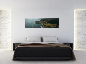 Obraz - Klif w oceanie (170x50 cm)