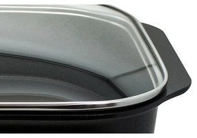 Elo 82660 Brytfanna ze szklaną pokrywką  i aromatyzerem Pure Trend 40 x 26 cm