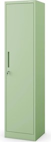 Metalowa szafa aktowa Alex Fresh Style 45x40x185 cm pastelowy zielony