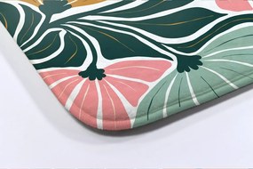 Dywanik łazienkowy Dywanik łazienkowy Kwiaty Geometryczny