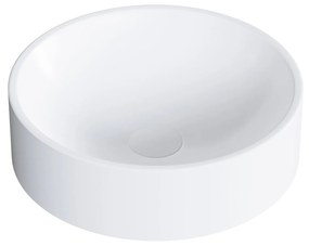 Umywalka nablatowa NT8565Odlew mineralny - Okrągły - Ø 36 cm