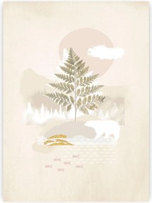 Plakat Beige Abstract II