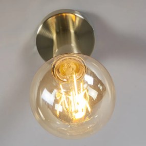 Nowoczesna lampa sufitowa złota - FacilDesignerski Oswietlenie wewnetrzne
