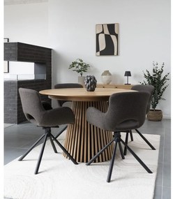 Brązowe krzesła zestaw 2 szt. Amorim – House Nordic