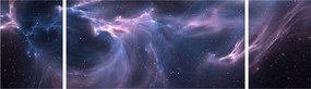 Obraz - Kosmiczna mgławica (170x50 cm)