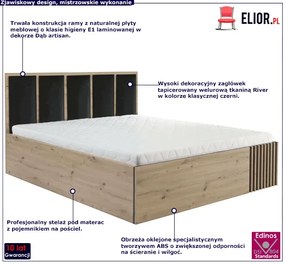 Łóżko Podwójne 160X200 Z Lamelami S0-P59