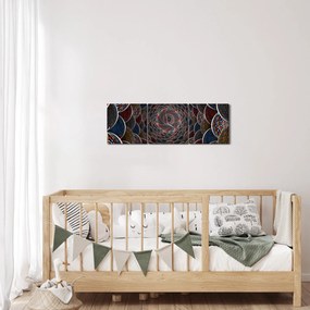 Obraz - Wir (z zegarem) (90x30 cm)