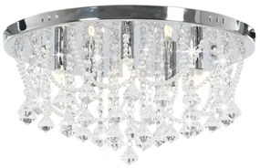 Okrągła lampa sufitowa w stylu glamour - EX811 Undo 8X