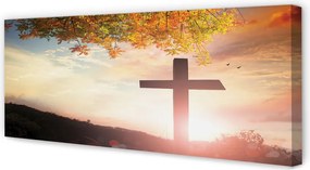 Zdjęcie na płótnie Krzyż na Drzewie