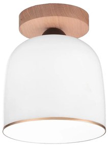 Kolarz A1352.11.Au - Lampa NONNA 1xE27/60W/230V dąb/biały/złoty