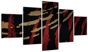 Obraz abstrakcji (125x70 cm)