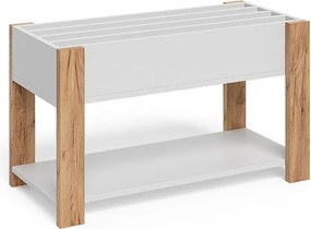 Półka dziecięca biały/artystyczny 80x37x46 malia