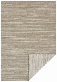 Dywan dwustronny zewnętrzny Gemini brązowo-kremowy 80 cm x 150 cm