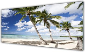 Panel nad blat kuchenny Słoneczna Zatoka Z Palmami