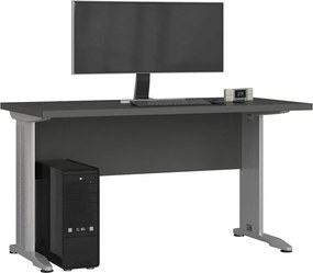 Szare biurko komputerowe H6-T03