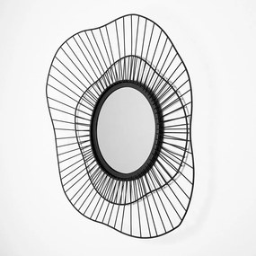 Lustro ścienne 69x60 cm Flora – Wallity