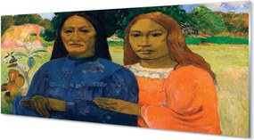 Panel nad Blat Kuchenny Dwie Kobiety - Paul Gauguin