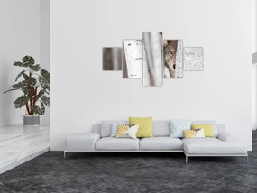 Obraz - Wilk (125x70 cm)