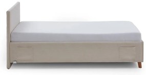 Beżowe łóżko dziecięce 120x200 cm Cool – Meise Möbel