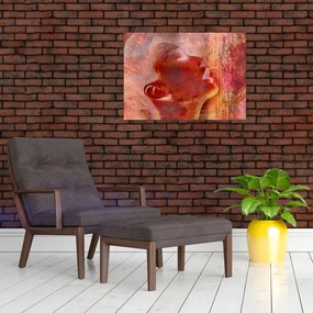 Obraz - Profil twarzy kobiety (70x50 cm)