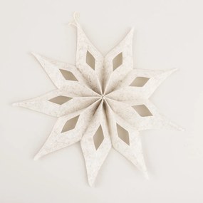 Ozdoba świąteczna Nivalis I ecru 50 cm